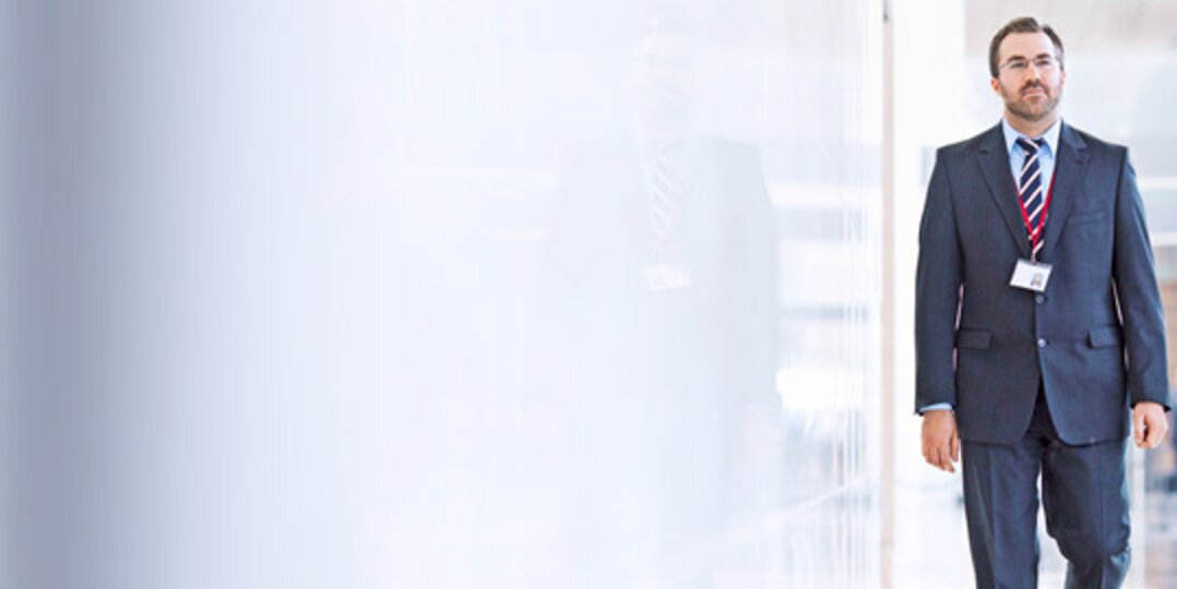 Two security guards make a tour